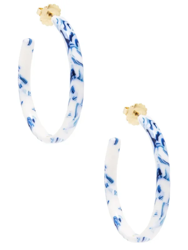 Marbled Hoop Earring | ZENZII Best