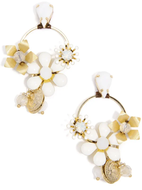 Brianna Flower Earring | ZENZII Clearance