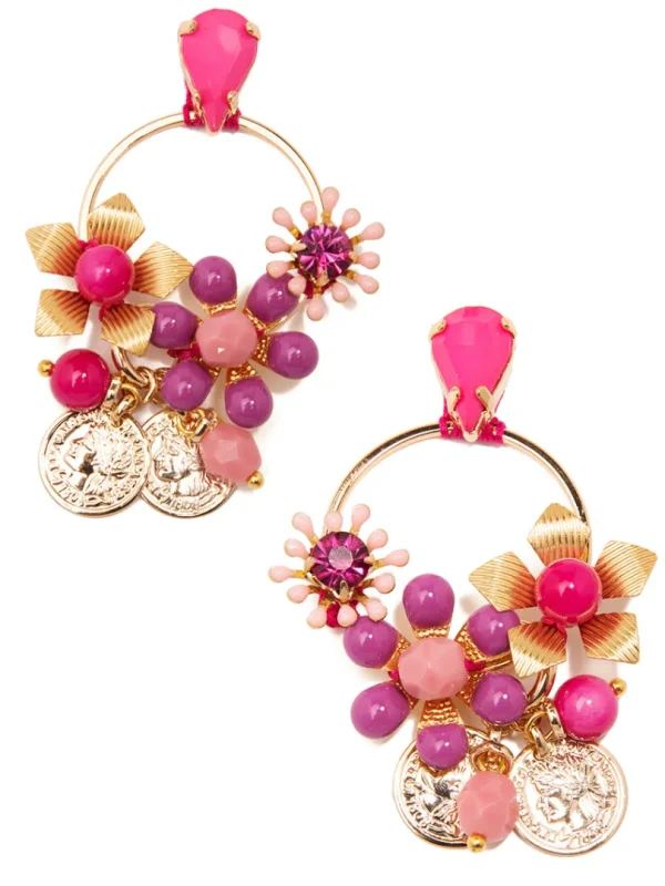 Brianna Flower Earring | ZENZII Clearance