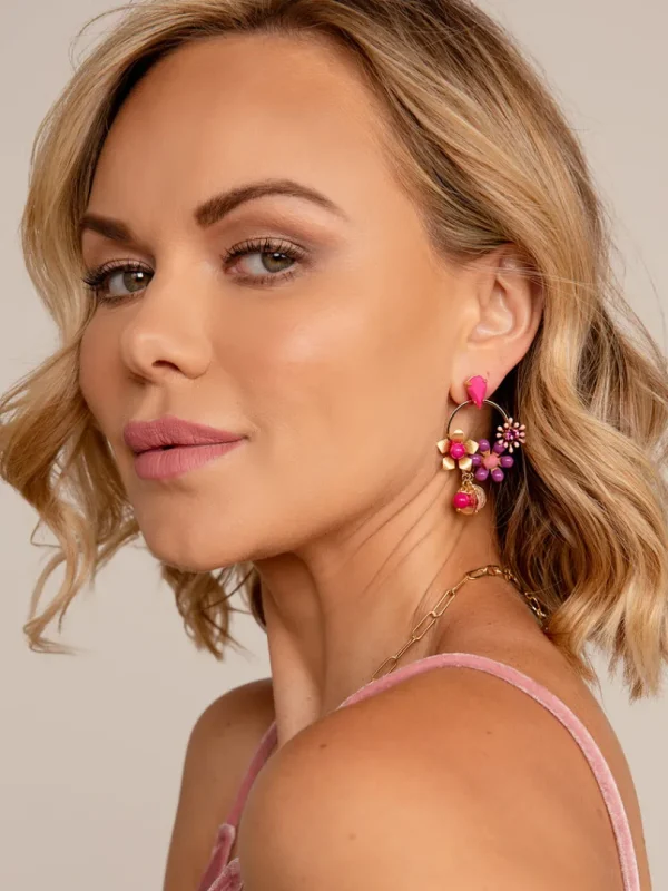 Brianna Flower Earring | ZENZII Clearance