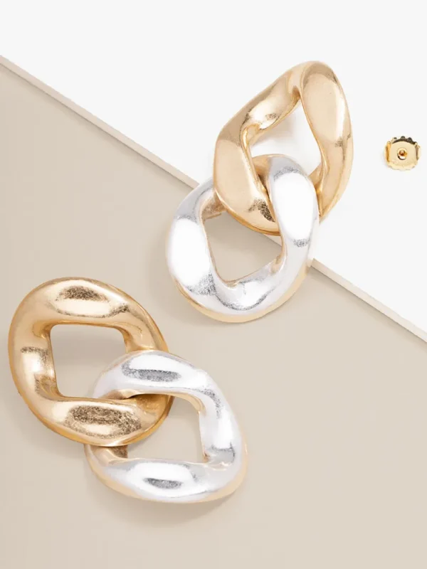 Camilla Curb Chain Earring | ZENZII Online