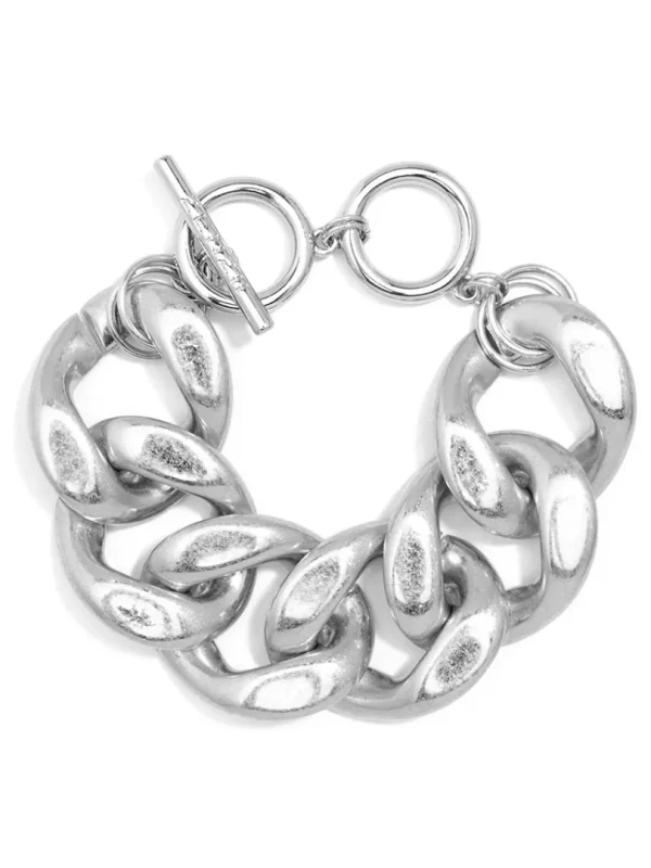 Camilla Large Curb Chain Bracelet | ZENZII Clearance