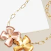 Chroma Metals Chain Collar Necklace | ZENZII Clearance
