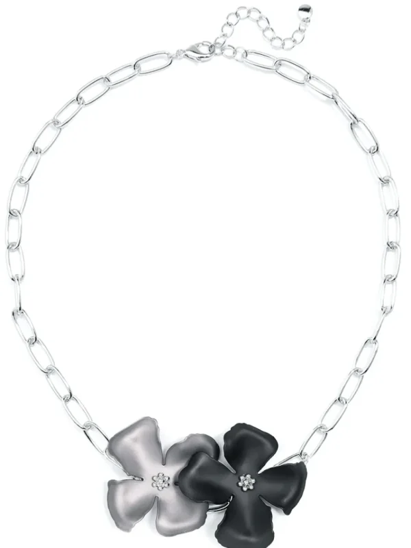 Chroma Metals Chain Collar Necklace | ZENZII Clearance