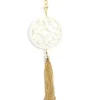 Circle Scroll Tassel Necklace | ZENZII New