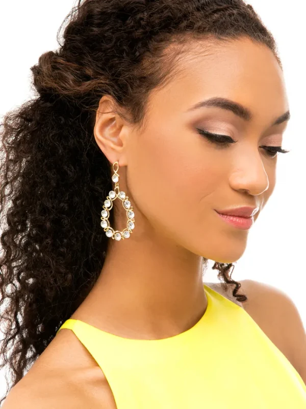 Crystal Wreath Earring | ZENZII Best