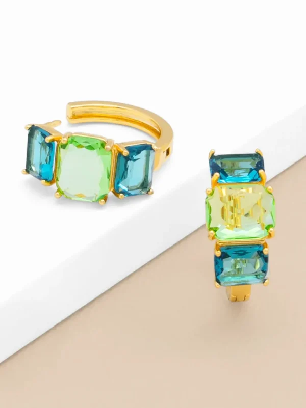 Elizabeth Hoop Earring | ZENZII Hot