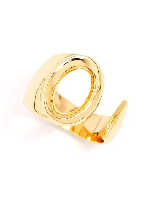 Emma Initial Ring | ZENZII Online