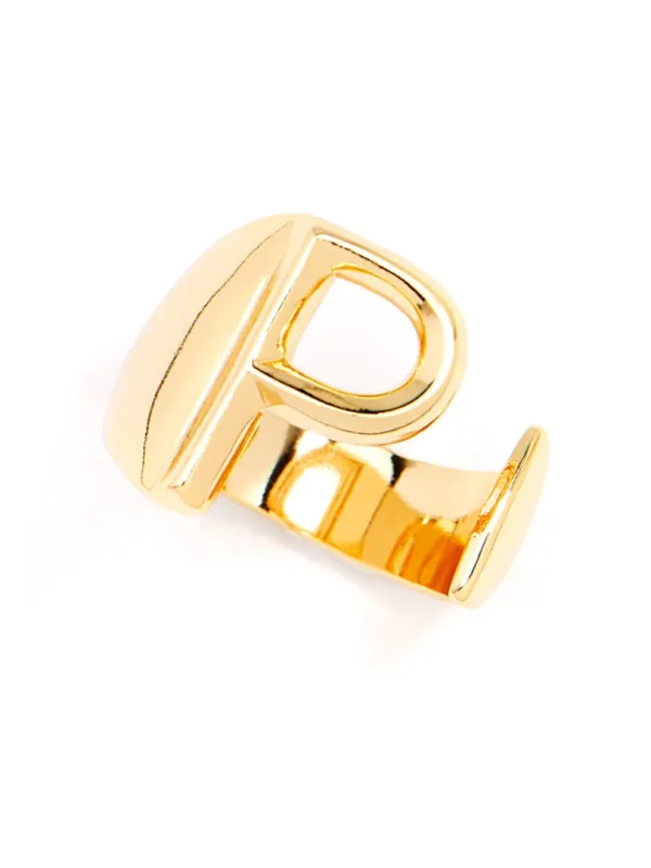 Emma Initial Ring | ZENZII Online