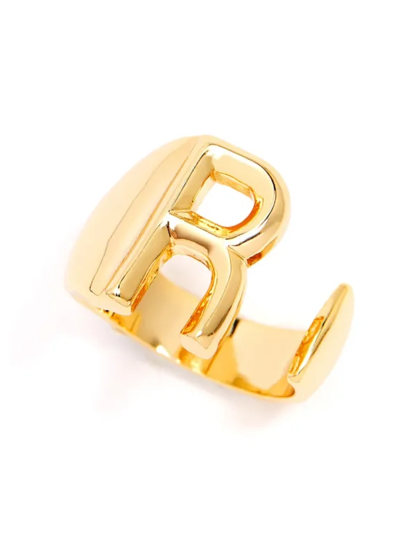 Emma Initial Ring | ZENZII Online