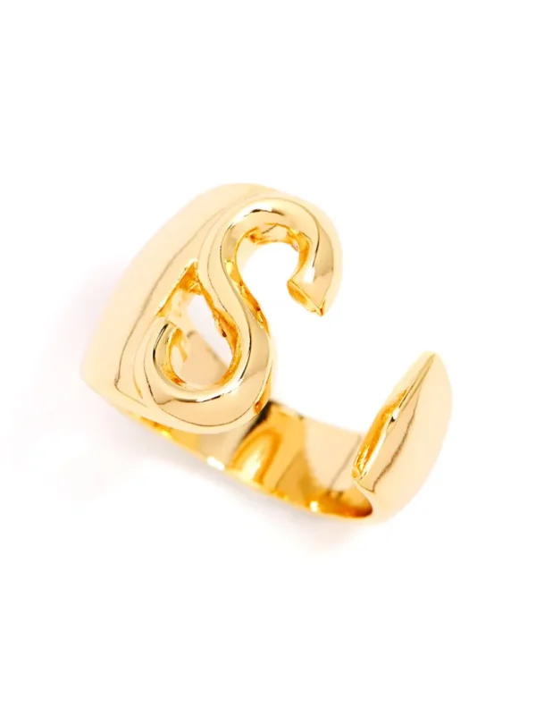 Emma Initial Ring | ZENZII Online