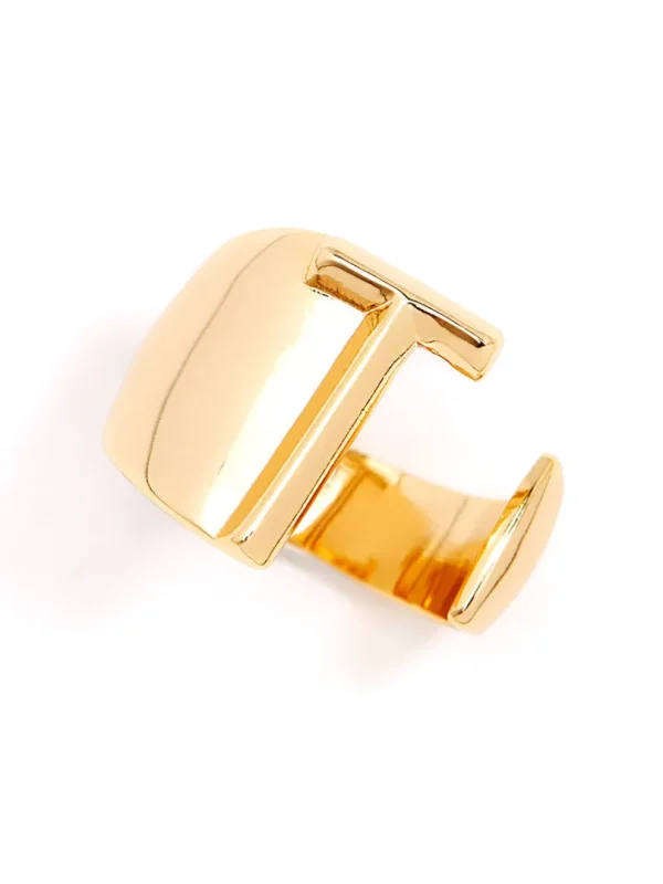 Emma Initial Ring | ZENZII Online