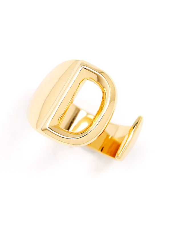 Emma Initial Ring | ZENZII Online