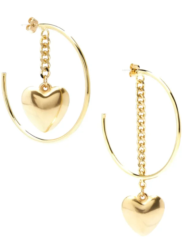 Fall in Love Hoop Earring | ZENZII Clearance