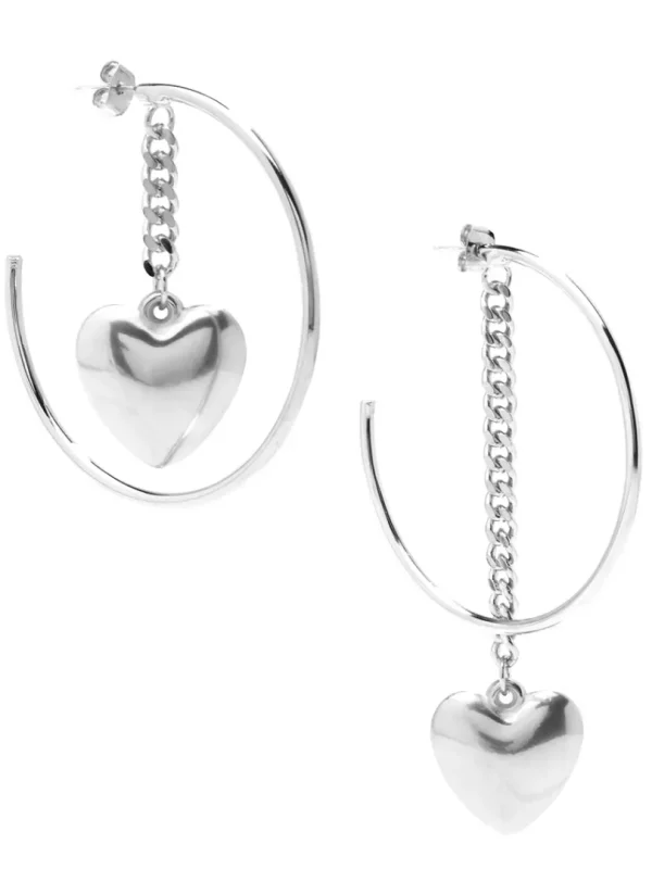 Fall in Love Hoop Earring | ZENZII Clearance