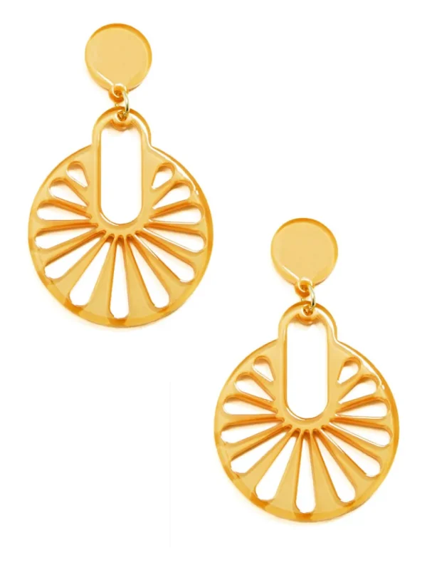 Fannie Cutout Drop Earring | ZENZII Sale