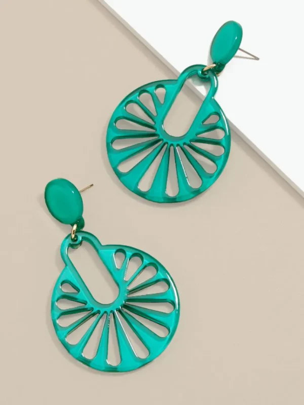 Fannie Cutout Drop Earring | ZENZII Sale