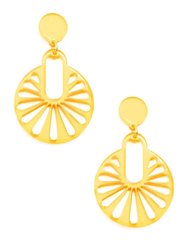 Fannie Cutout Drop Earring | ZENZII Sale