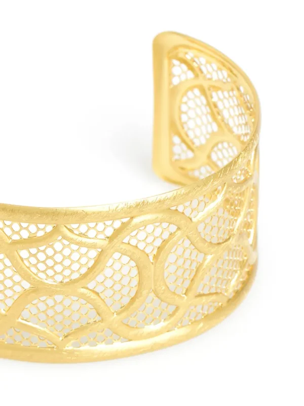 Fenced In Cuff Bracelet | ZENZII Outlet