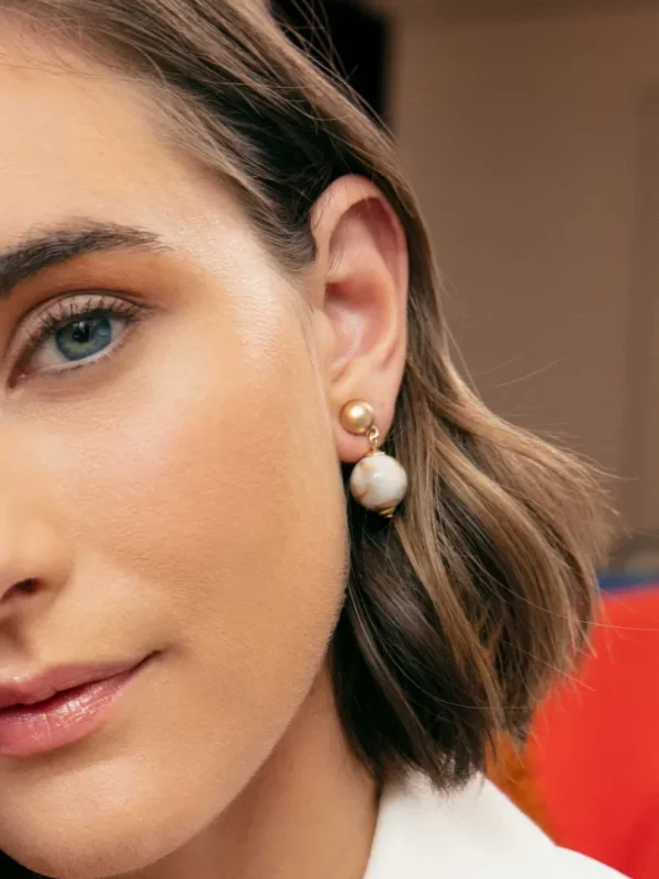 Gabriella Drop Earring | ZENZII Outlet
