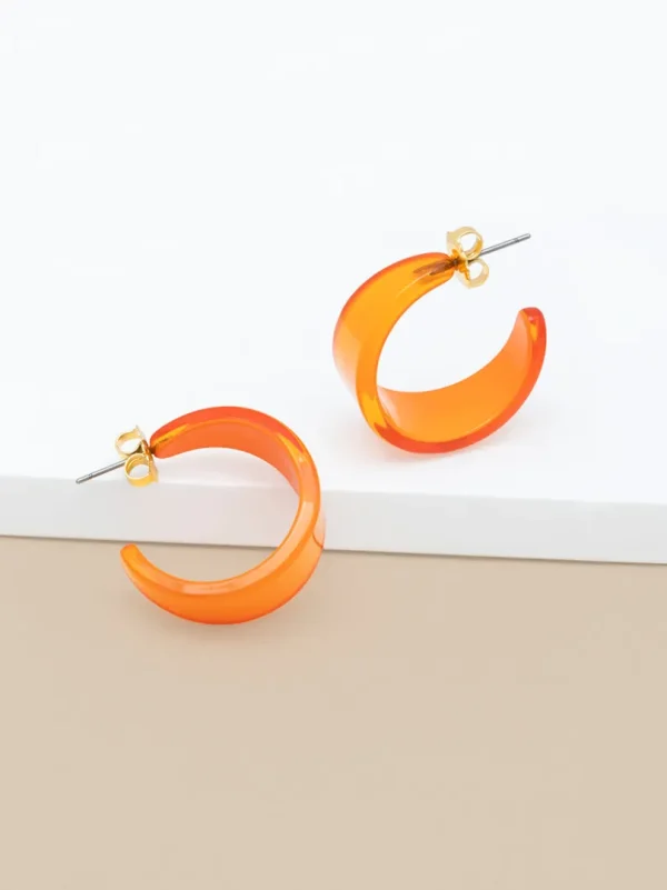 Giana Hoop Earring | ZENZII Clearance
