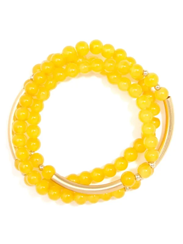 Glossed In Glam Wrap Bracelet | ZENZII Sale