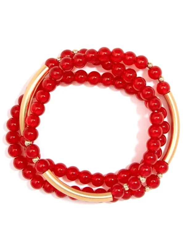 Glossed In Glam Wrap Bracelet | ZENZII Sale