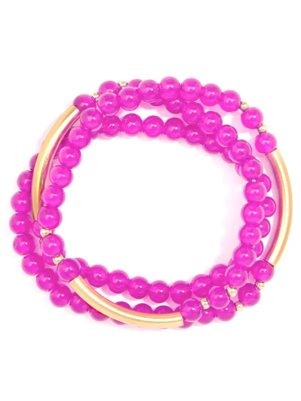 Glossed In Glam Wrap Bracelet | ZENZII Sale
