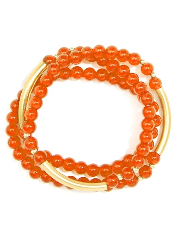 Glossed In Glam Wrap Bracelet | ZENZII Sale