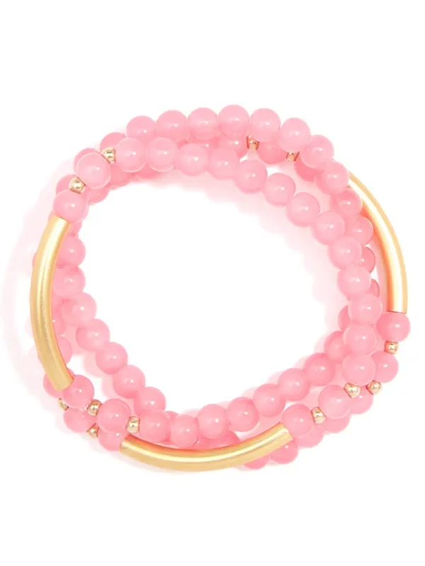 Glossed In Glam Wrap Bracelet | ZENZII Sale