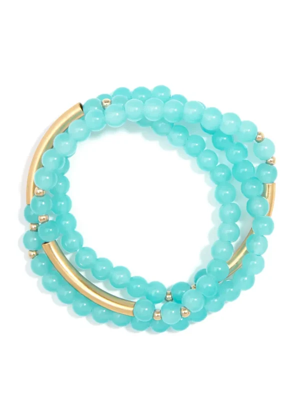 Glossed In Glam Wrap Bracelet | ZENZII Sale