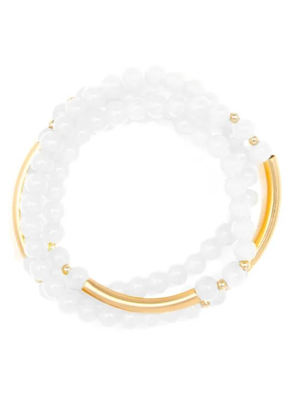 Glossed In Glam Wrap Bracelet | ZENZII Sale