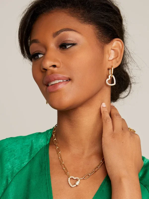 Heart On Fire Necklace | ZENZII Hot