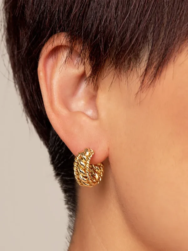 Hope Huggie Earring | ZENZII New
