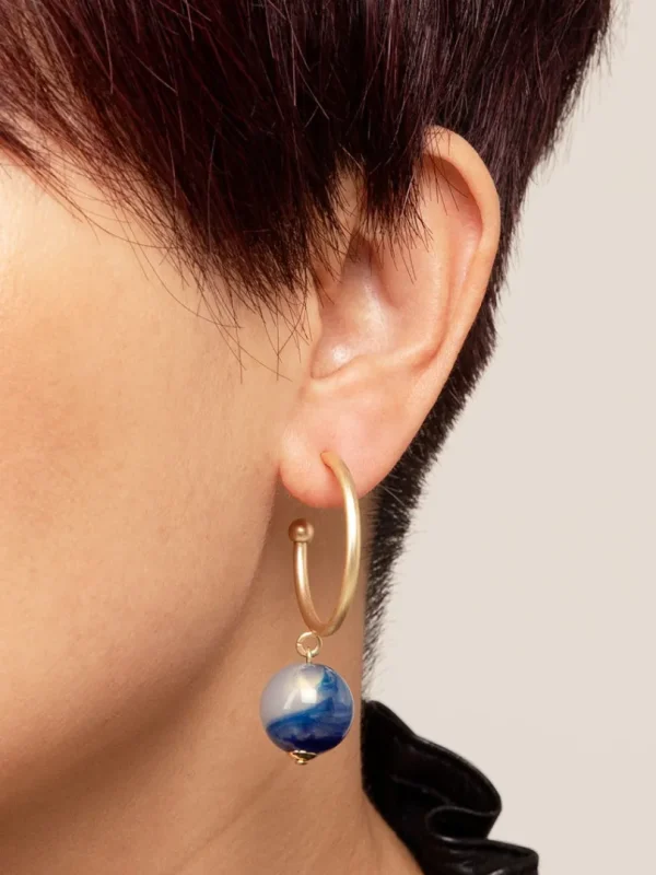 Iris Hoop Earring | ZENZII New