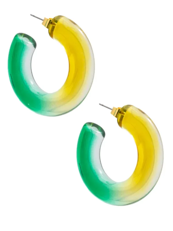 Jessica Hoop Earring | ZENZII Hot