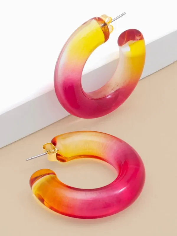 Jessica Hoop Earring | ZENZII Hot