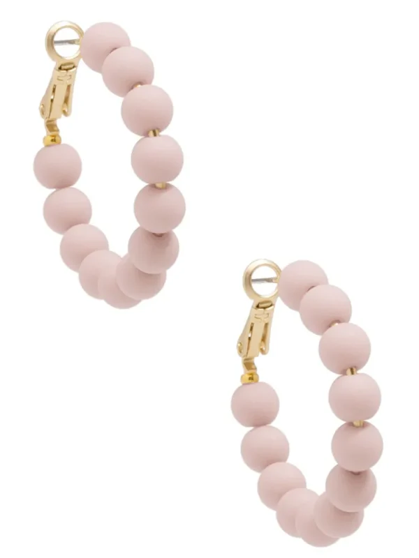 Josephine Beaded Hoop Earring | ZENZII Online