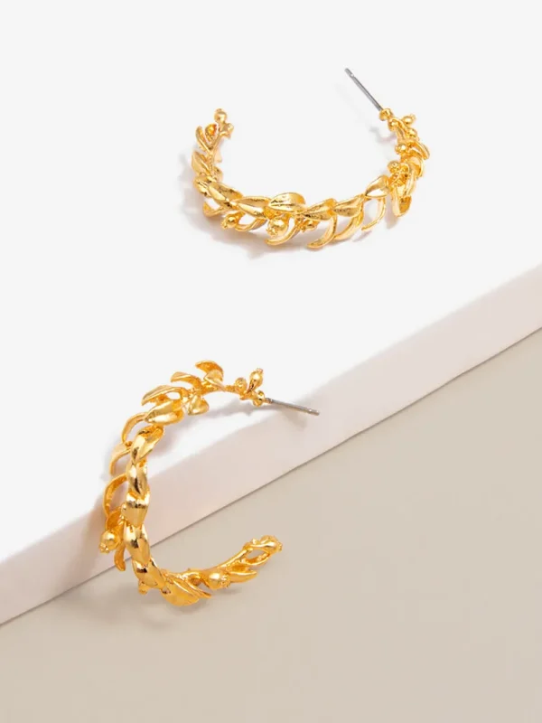 Laurel Hoop Earring | ZENZII Fashion