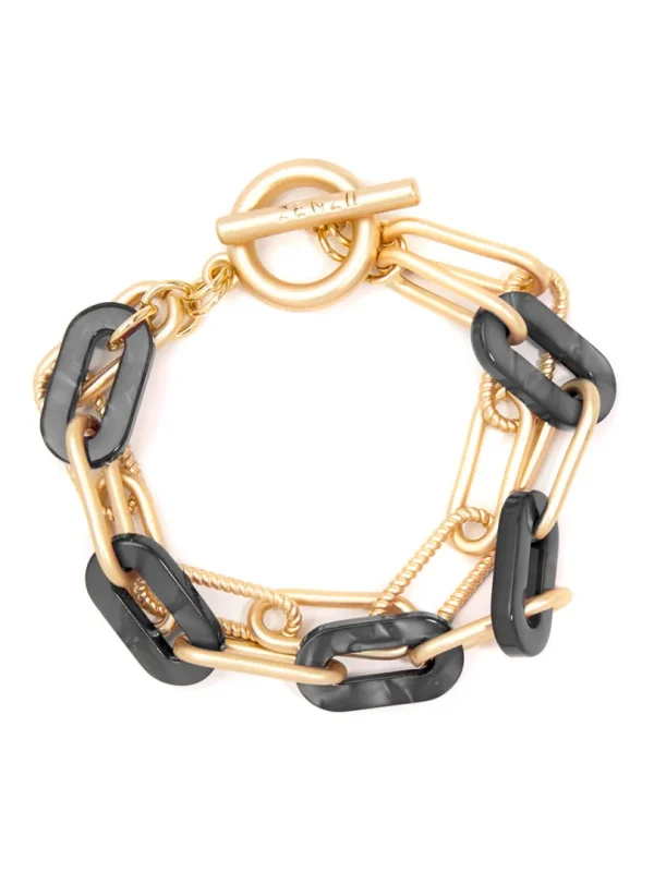 Lenna Layered Links Bracelet | ZENZII Discount