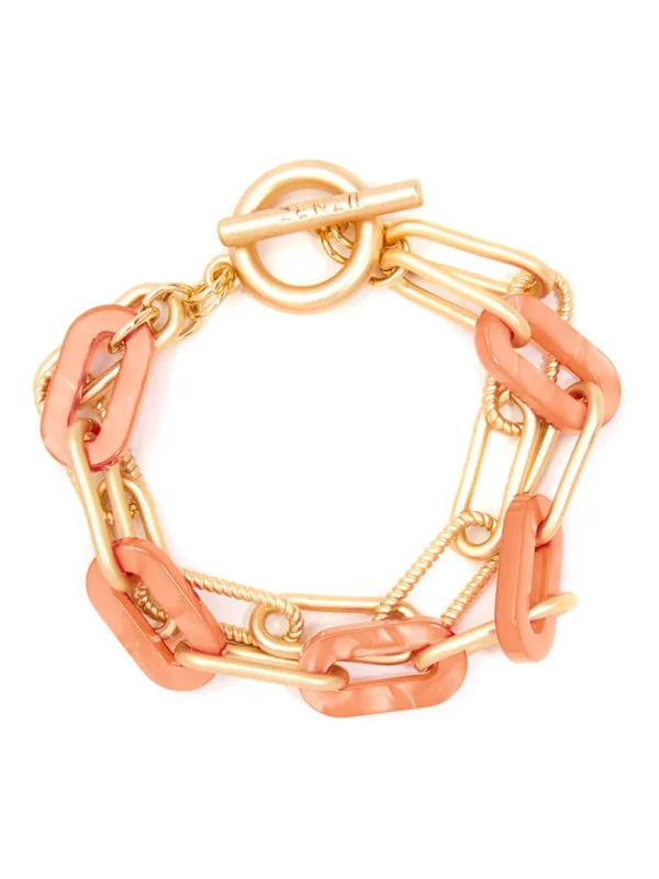 Lenna Layered Links Bracelet | ZENZII Discount