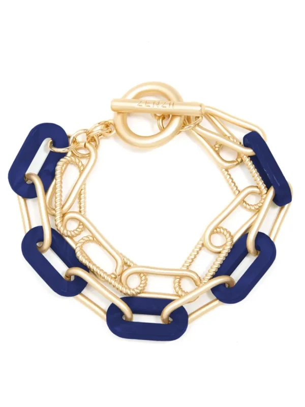 Lenna Layered Links Bracelet | ZENZII Discount