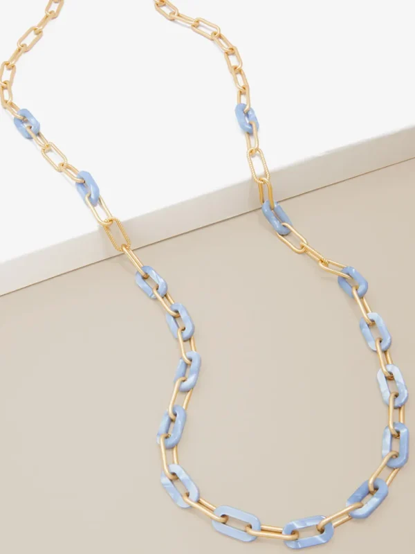 Lenna Long Links Necklace | ZENZII New