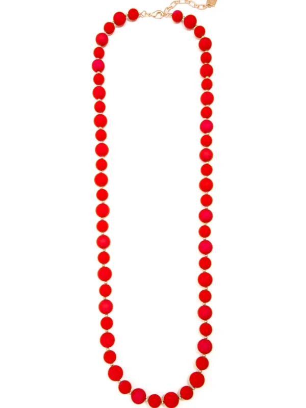 Madison Beaded Long Necklace | ZENZII Outlet