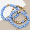 Make It Happen Matte Beaded Bracelet | ZENZII Outlet