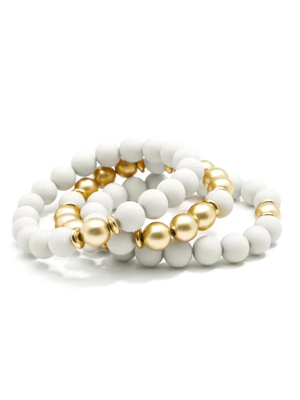 Make It Happen Matte Beaded Bracelet | ZENZII Outlet
