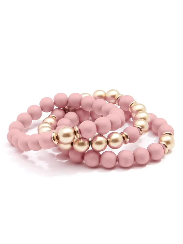 Make It Happen Matte Beaded Bracelet | ZENZII Outlet