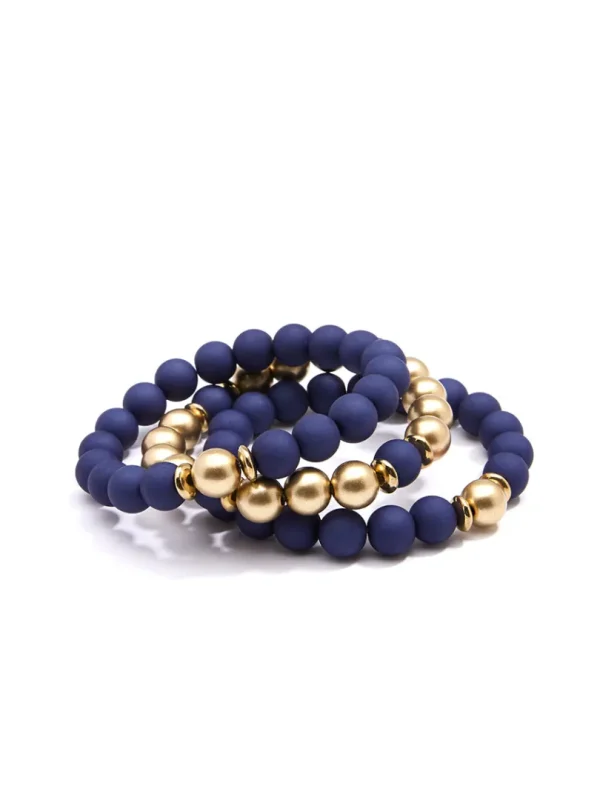 Make It Happen Matte Beaded Bracelet | ZENZII Outlet