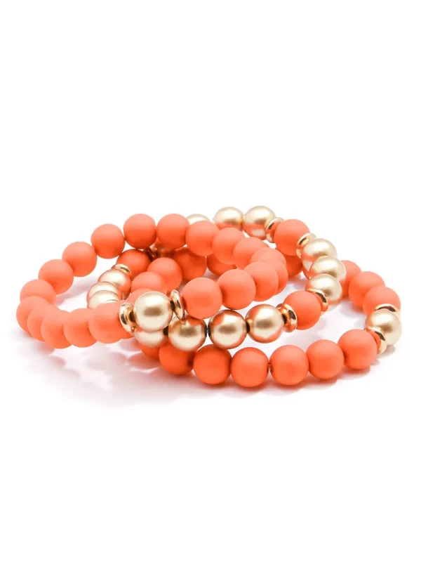 Make It Happen Matte Beaded Bracelet | ZENZII Outlet