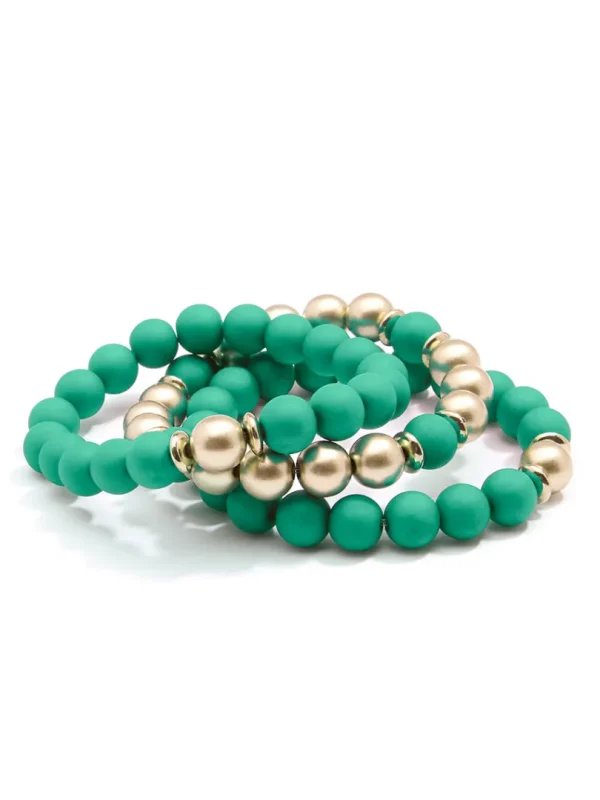 Make It Happen Matte Beaded Bracelet | ZENZII Outlet